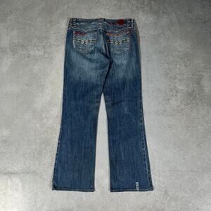 Double D Ranch Bootcut Mid Rise Womens Size 8/29 Embroidered Flared Denim Jeans